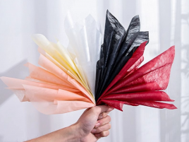 Cuộn Lưới Lụa Gói Hoa 9 Mét x 58 cm